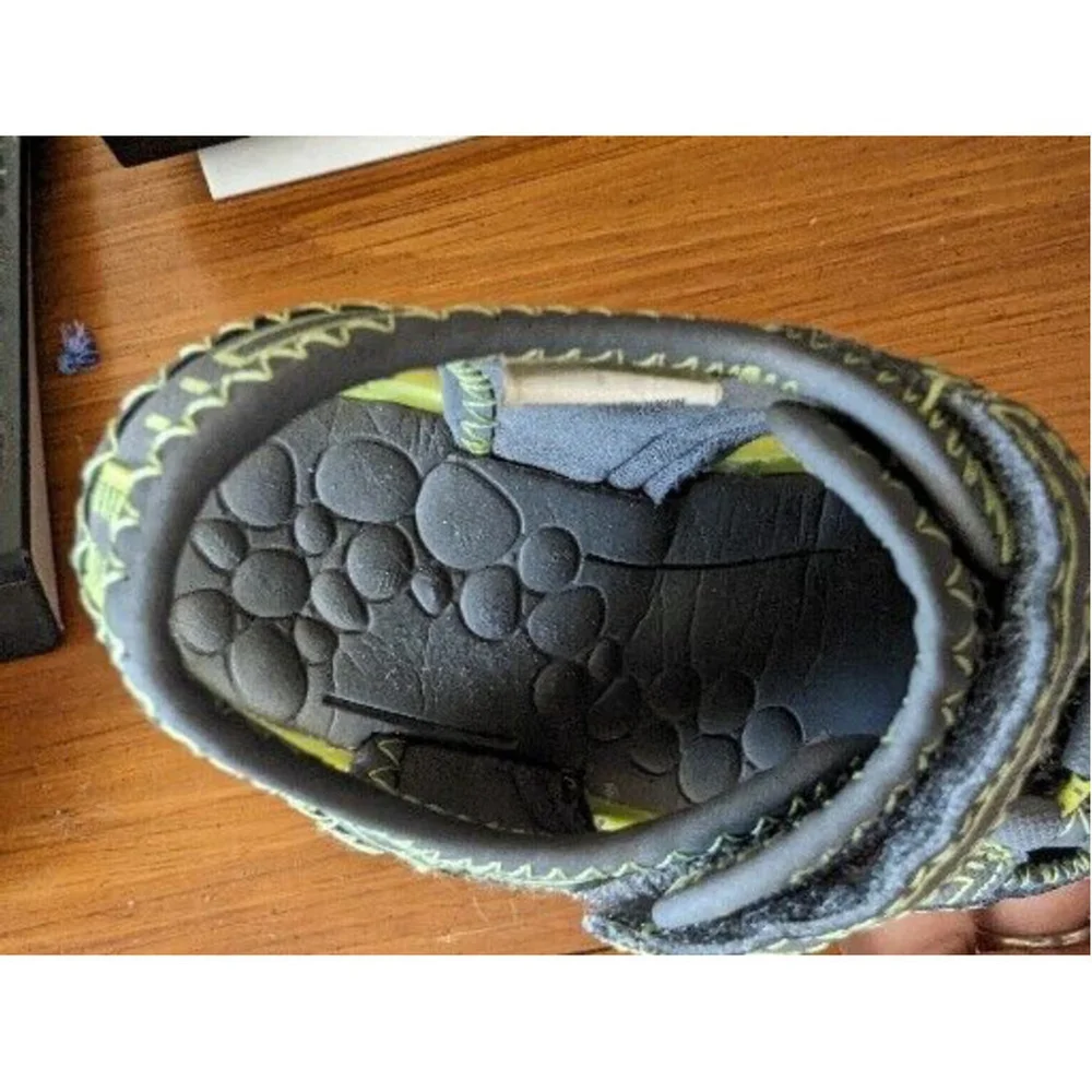 Garanimals Sandals Shoes Boys 5 Toddler Green Yellow Gray Water Shoes